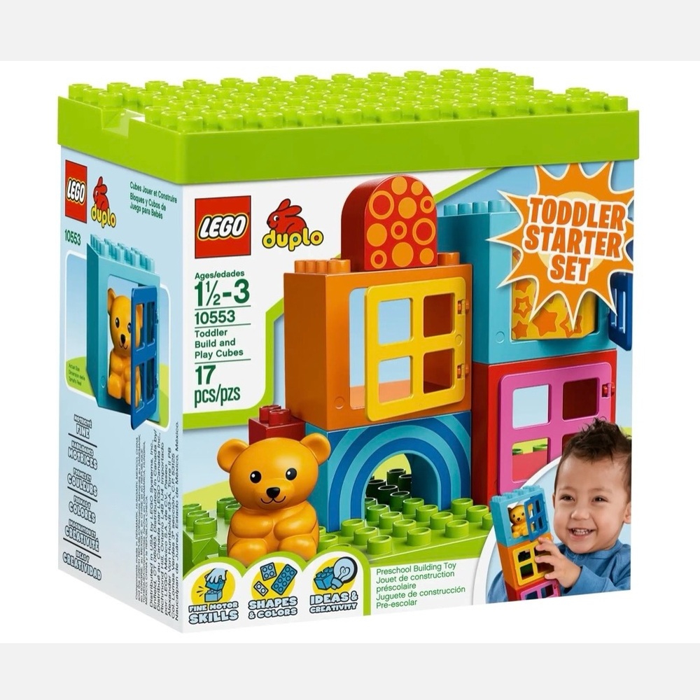 LEGO DUPLO Toddler Build and Play Cubes 10553 (no box)